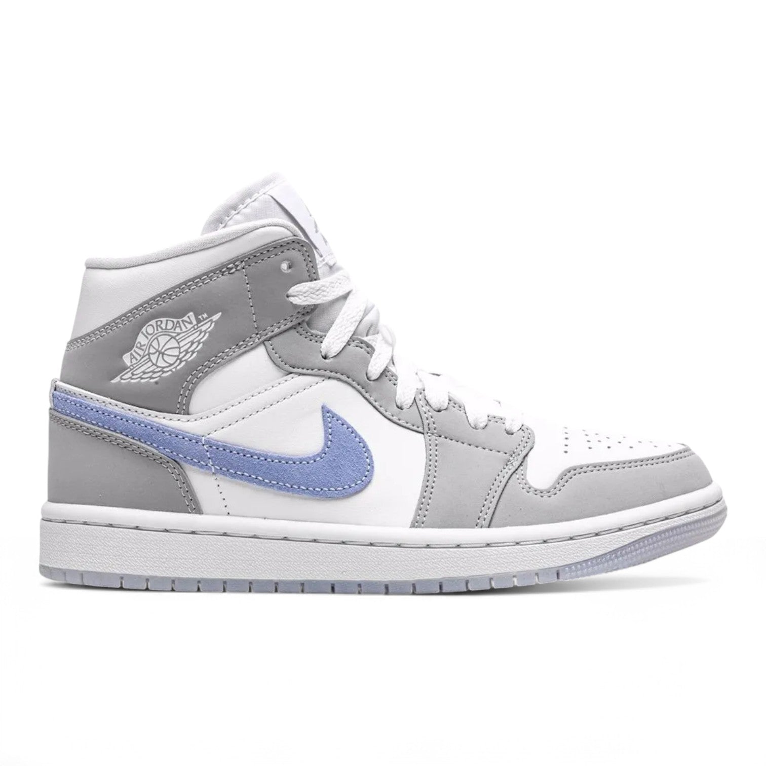 Air Jordan 1 Mid 'Aluminium Wolf Grey'