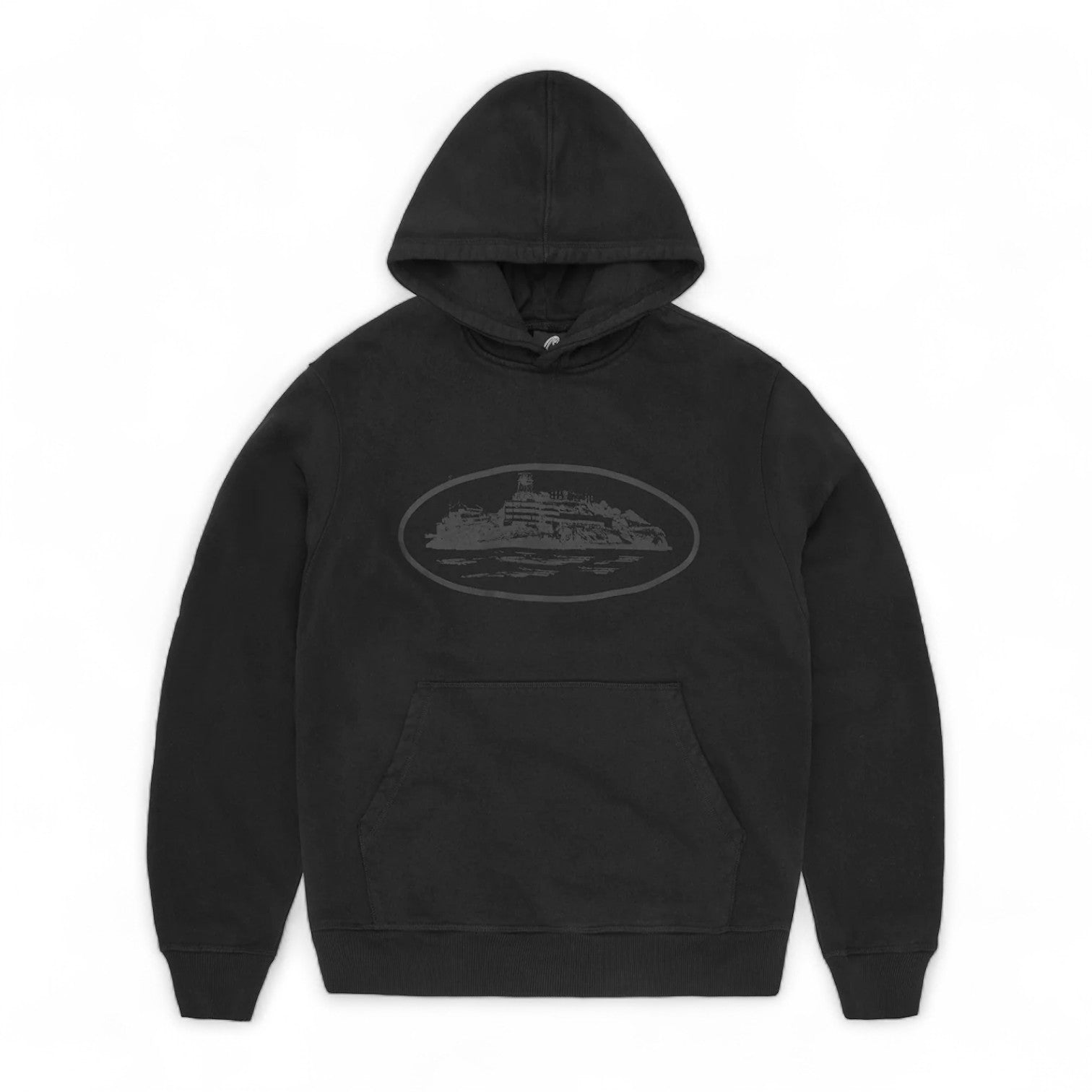 Corteiz Alcatraz Hoodie - Black