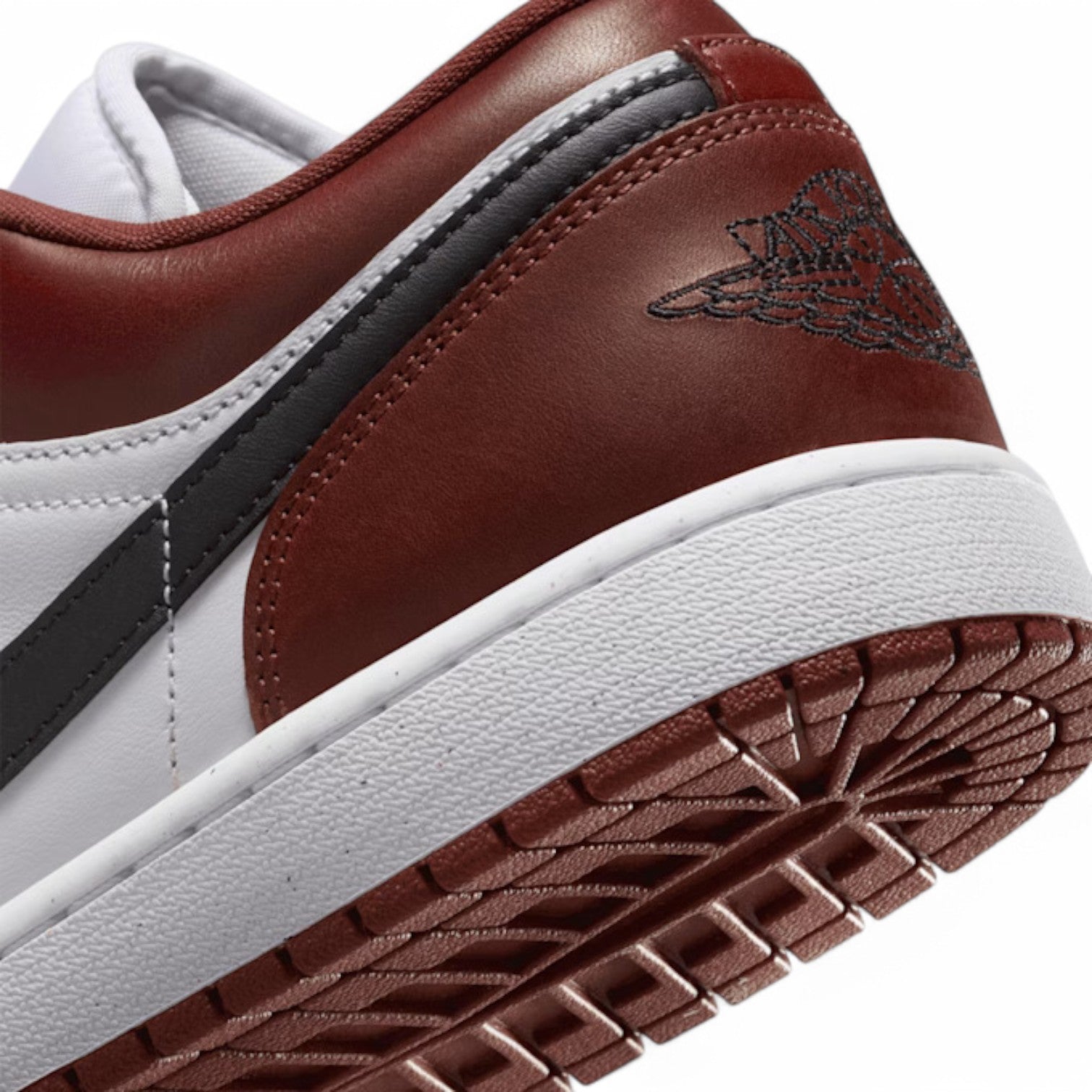 Air Jordan 1 Low' White Bordeaux'