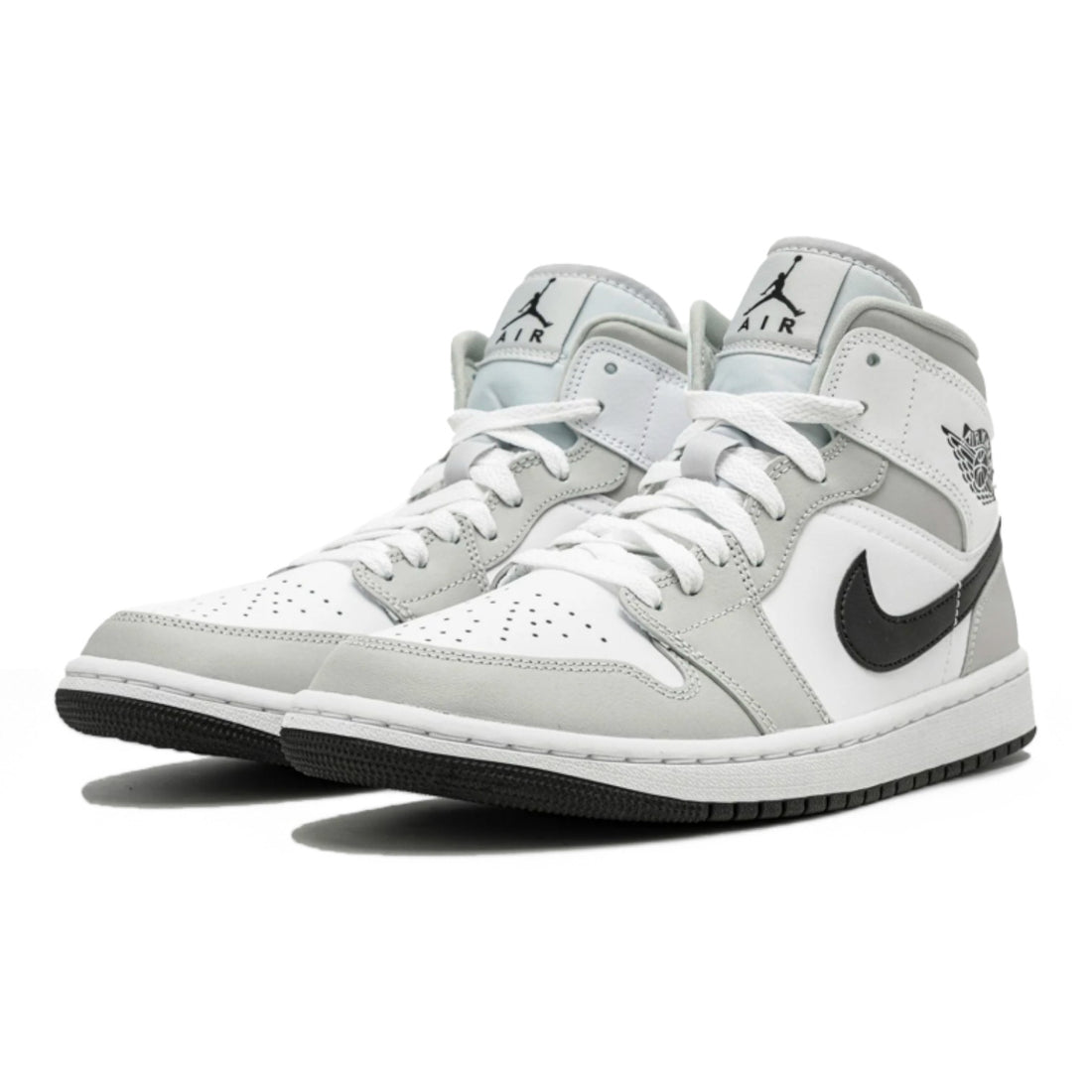 Air Jordan 1 Mid 'Light Smoke Grey'