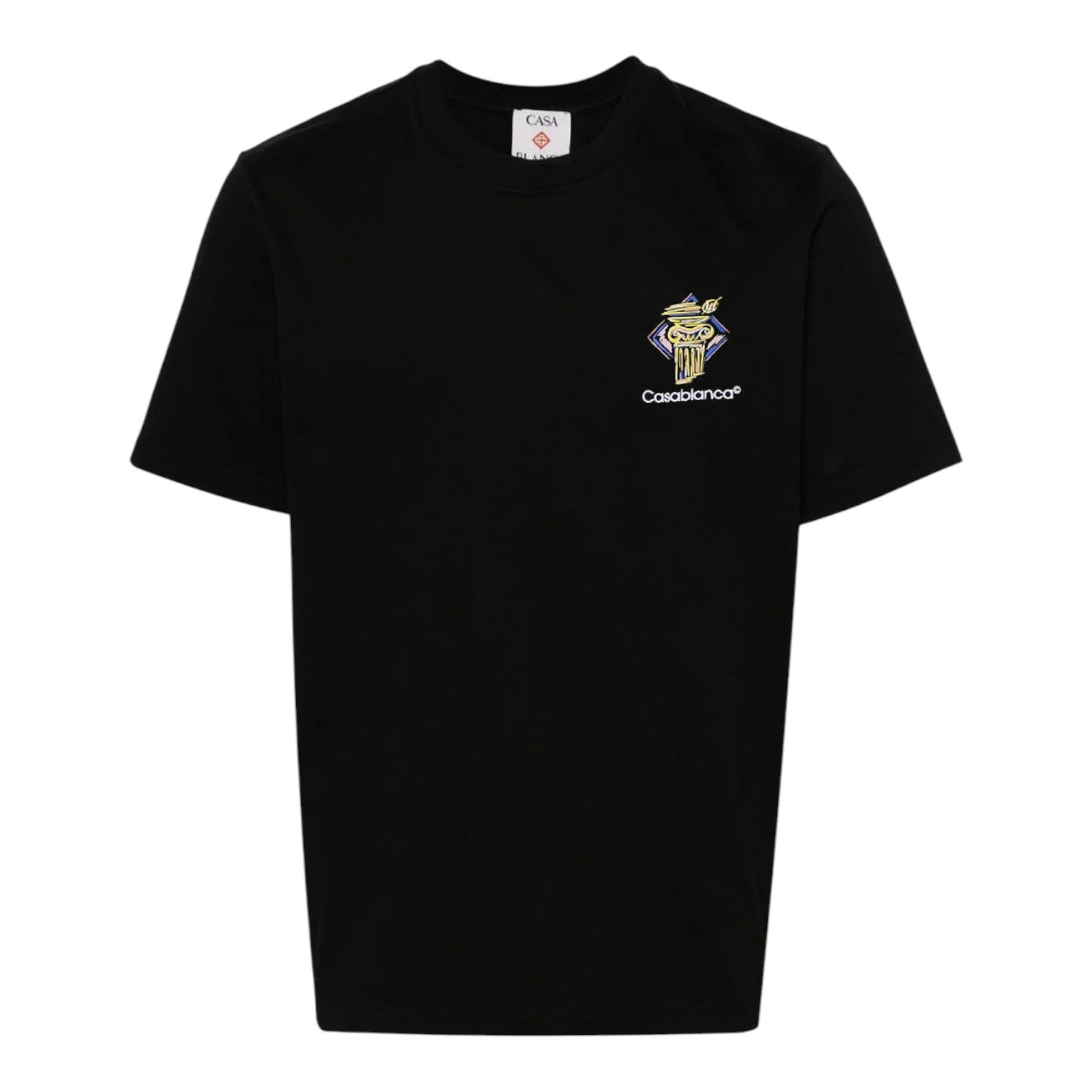 Casablanca Diamond Column Short Sleeve T-Shirt