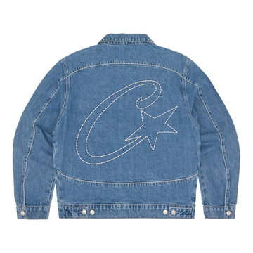 Corteiz C-Star Denim Trucker Jacket 'Blue'