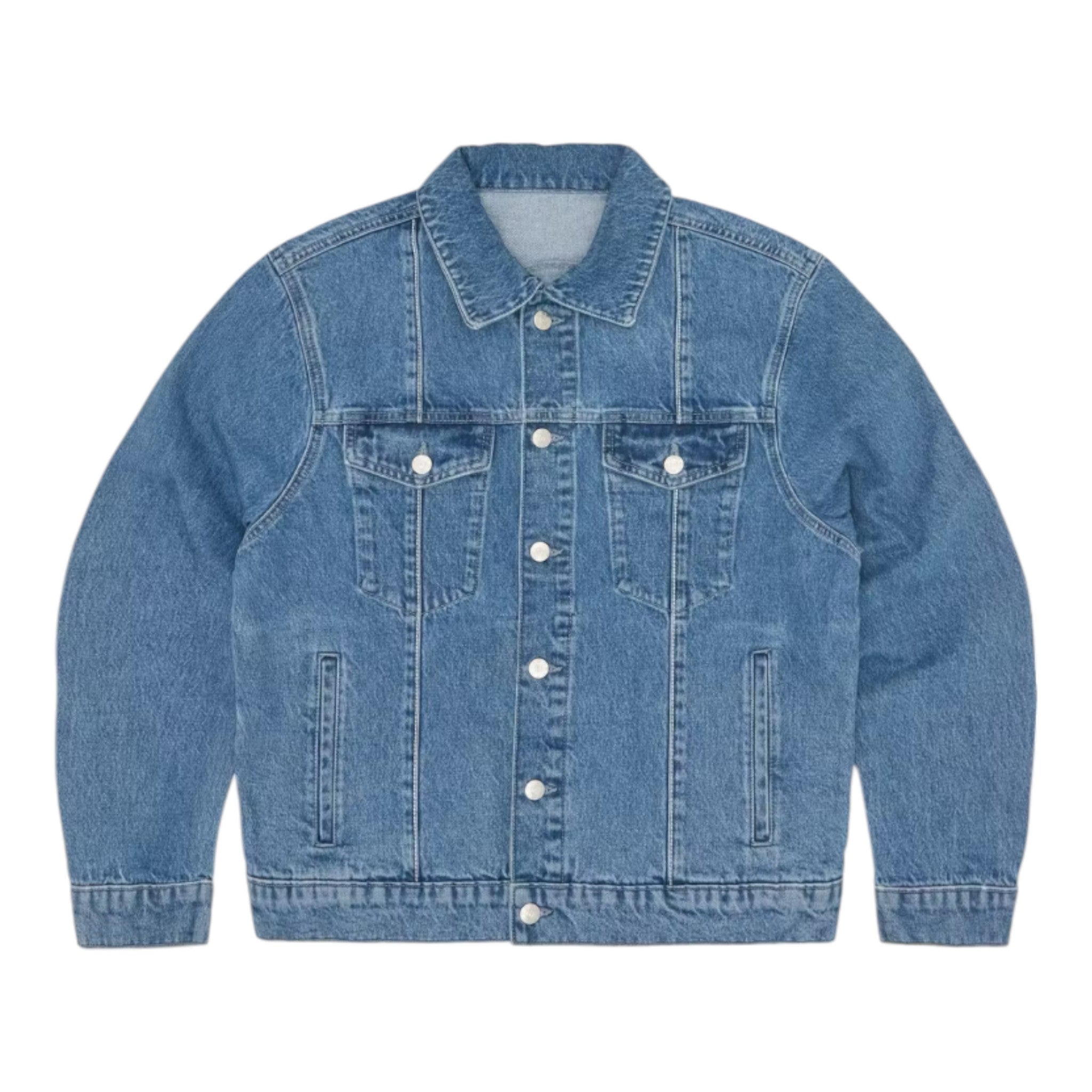 Corteiz C-Star Denim Trucker Jacket 'Blue'