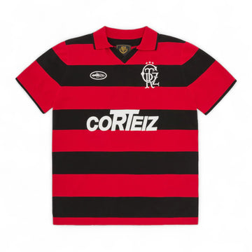 Corteiz Striped Knit Jersey - Red