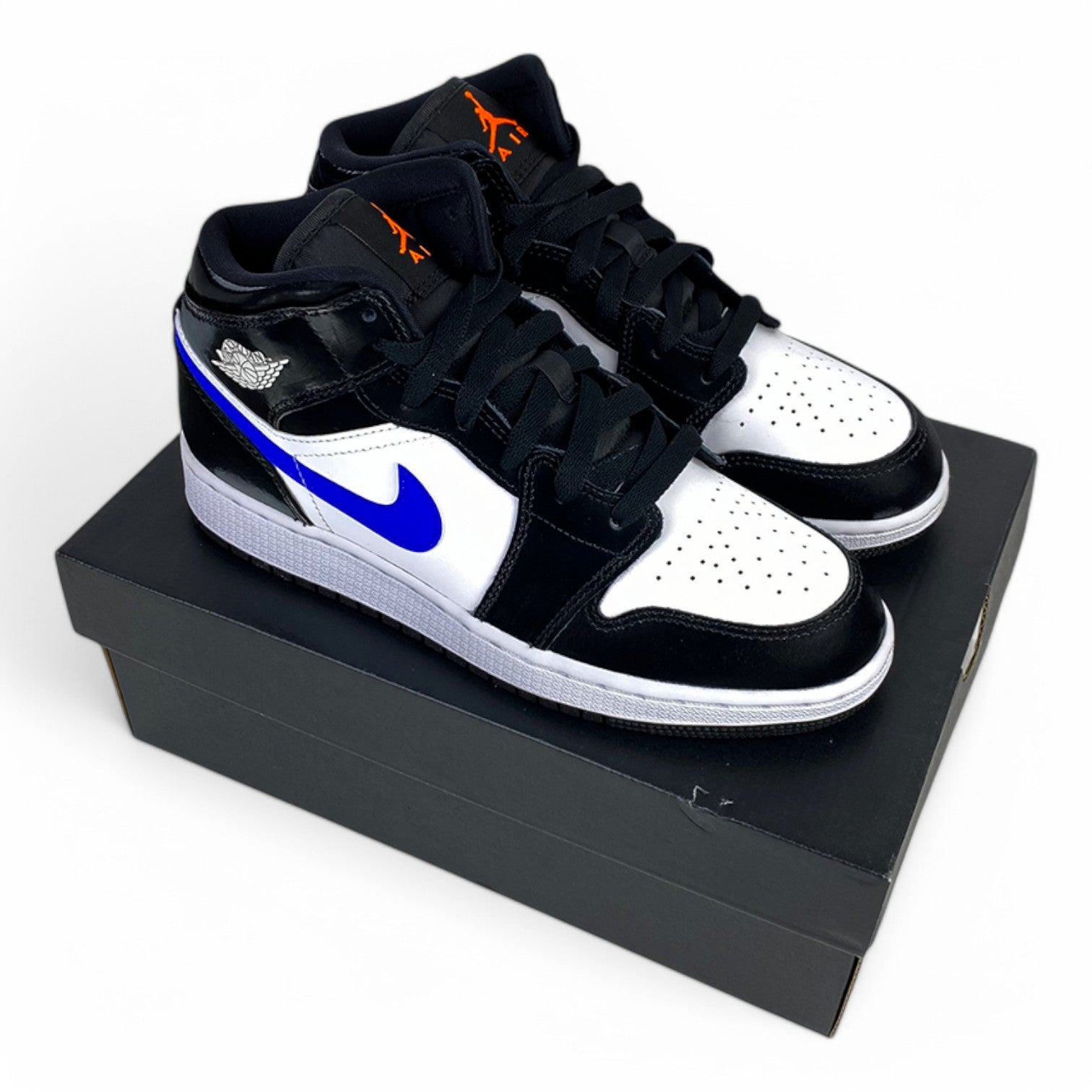 Air Jordan 1 Mid 'Black Racer Blue White'
