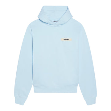 Jacquemus Le Hoodie Gros Grain Top - Light Blue