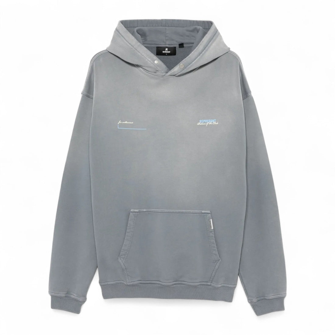 Represent 'Patron Of The Club' Hoodie - Cool Grey