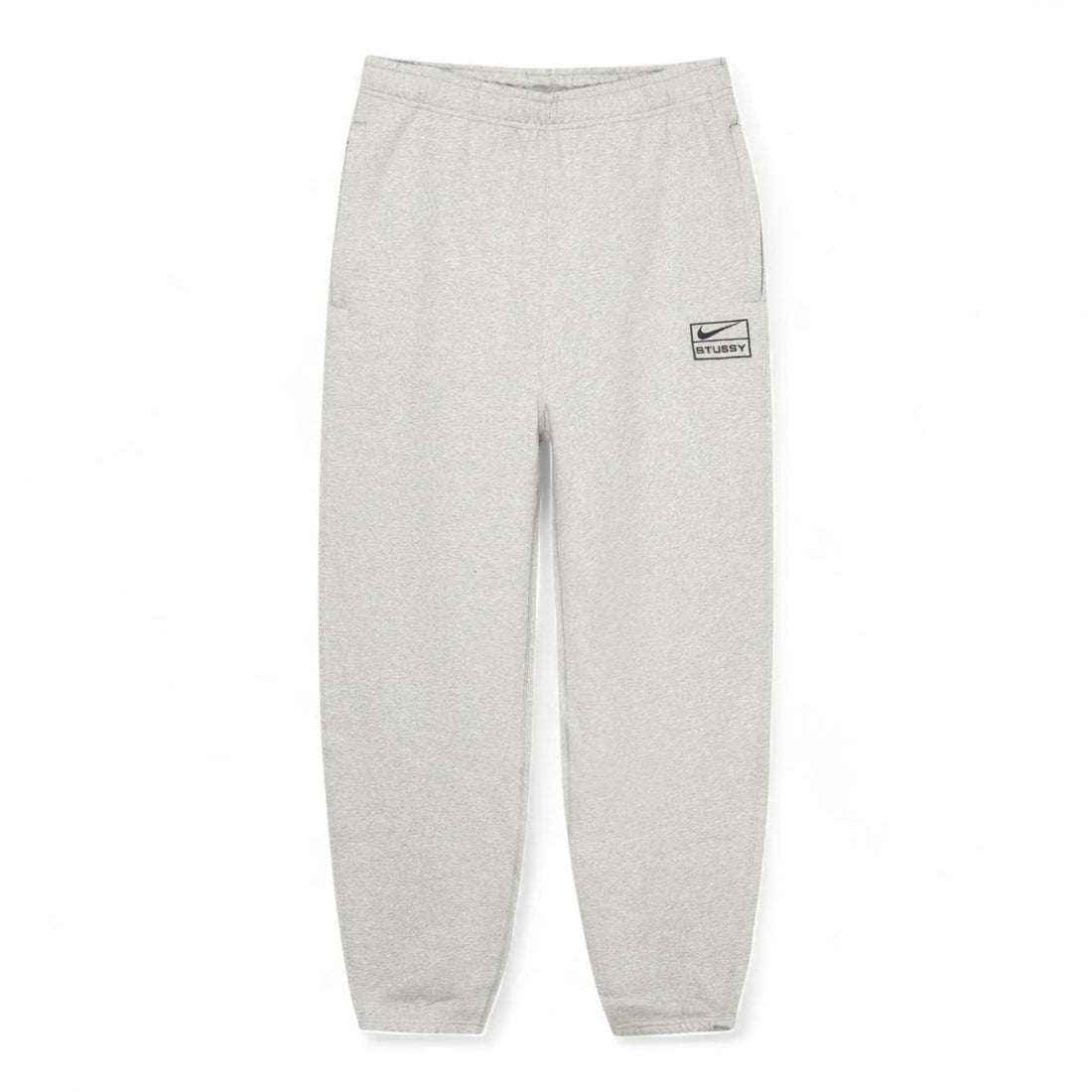 Stussy & Nike Stone Washed Fleece Pant - Grey Heather