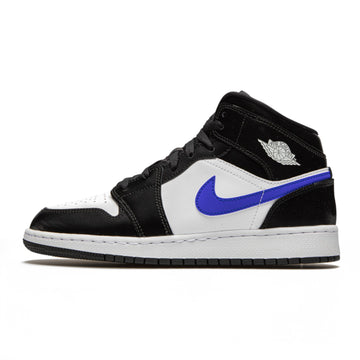 Air Jordan 1 Mid 'Black Racer Blue White'