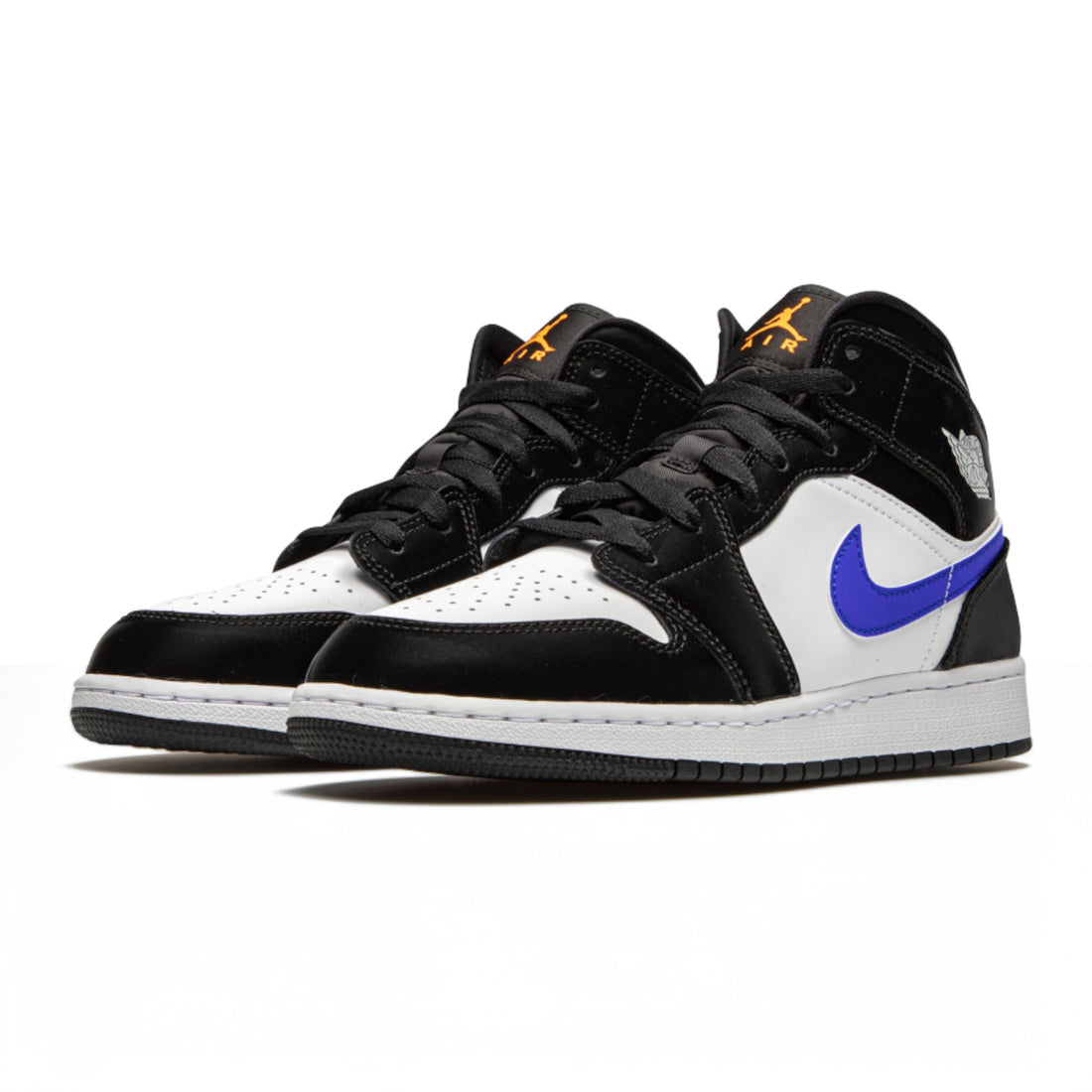 Air Jordan 1 Mid 'Black Racer Blue White'