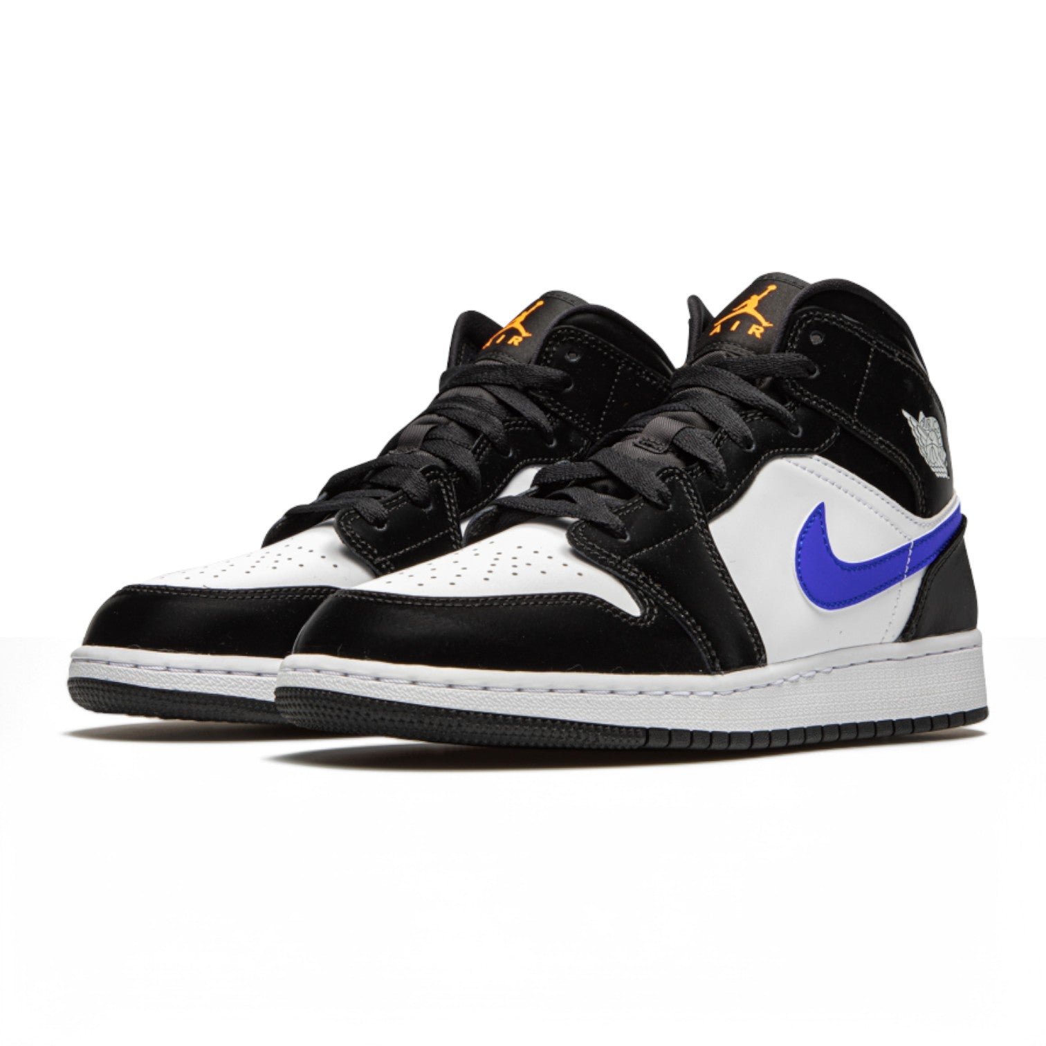 Air Jordan 1 Mid 'Black Racer Blue White'