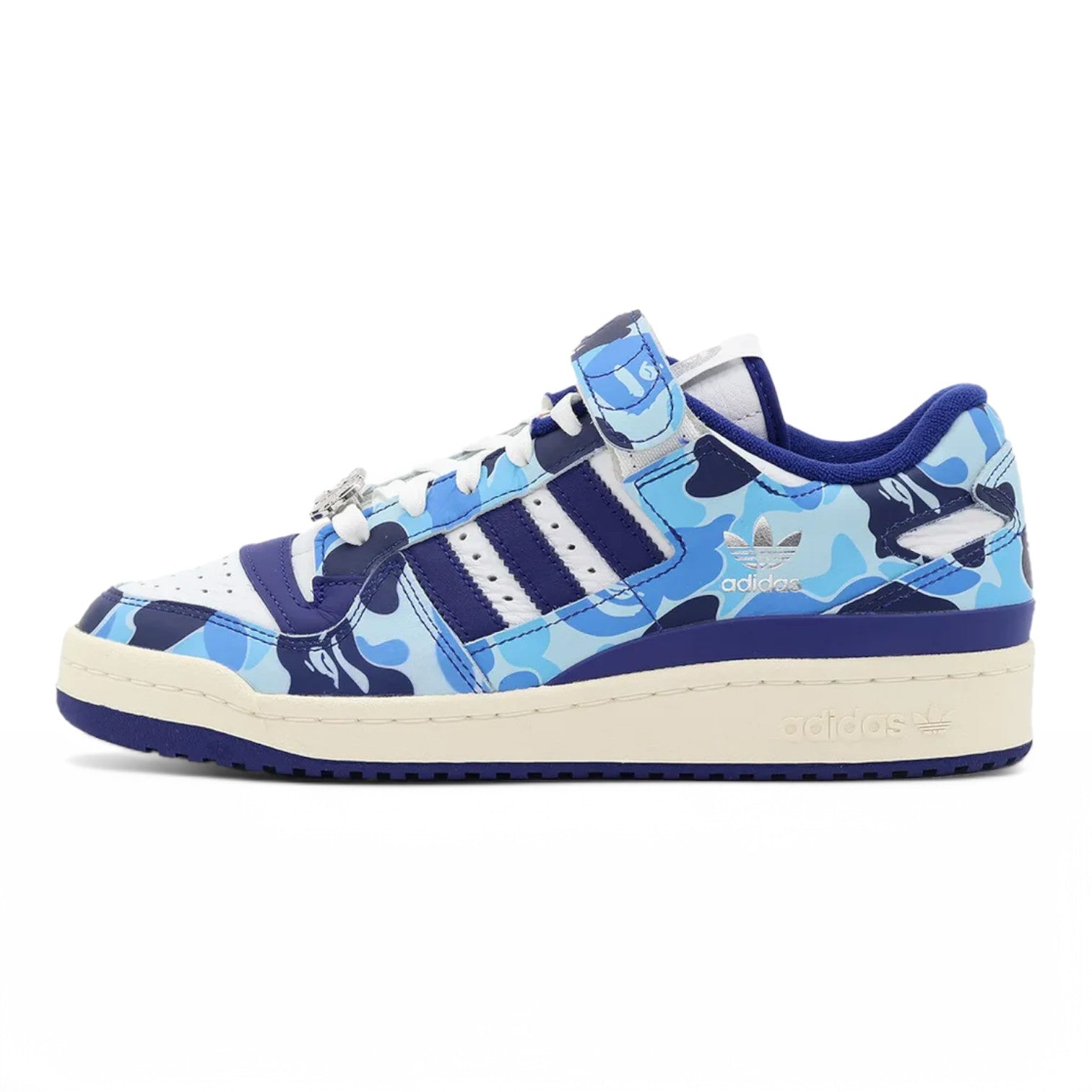 Adidas Forum 84' Low Bape 30th Anniversary - Blue Camo