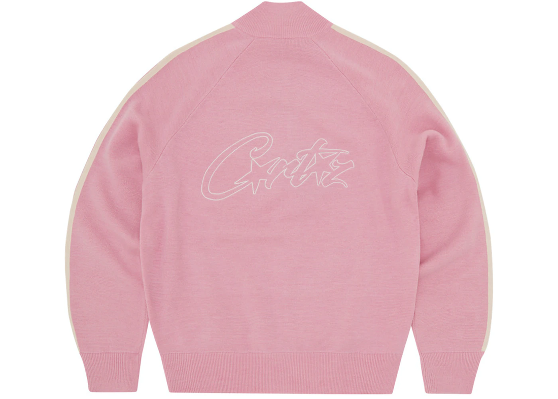Corteiz VVS Knit Zip Pink