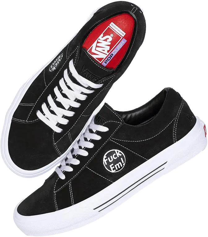 Vans Sid x Supreme ‘Fuck Em’ - Black