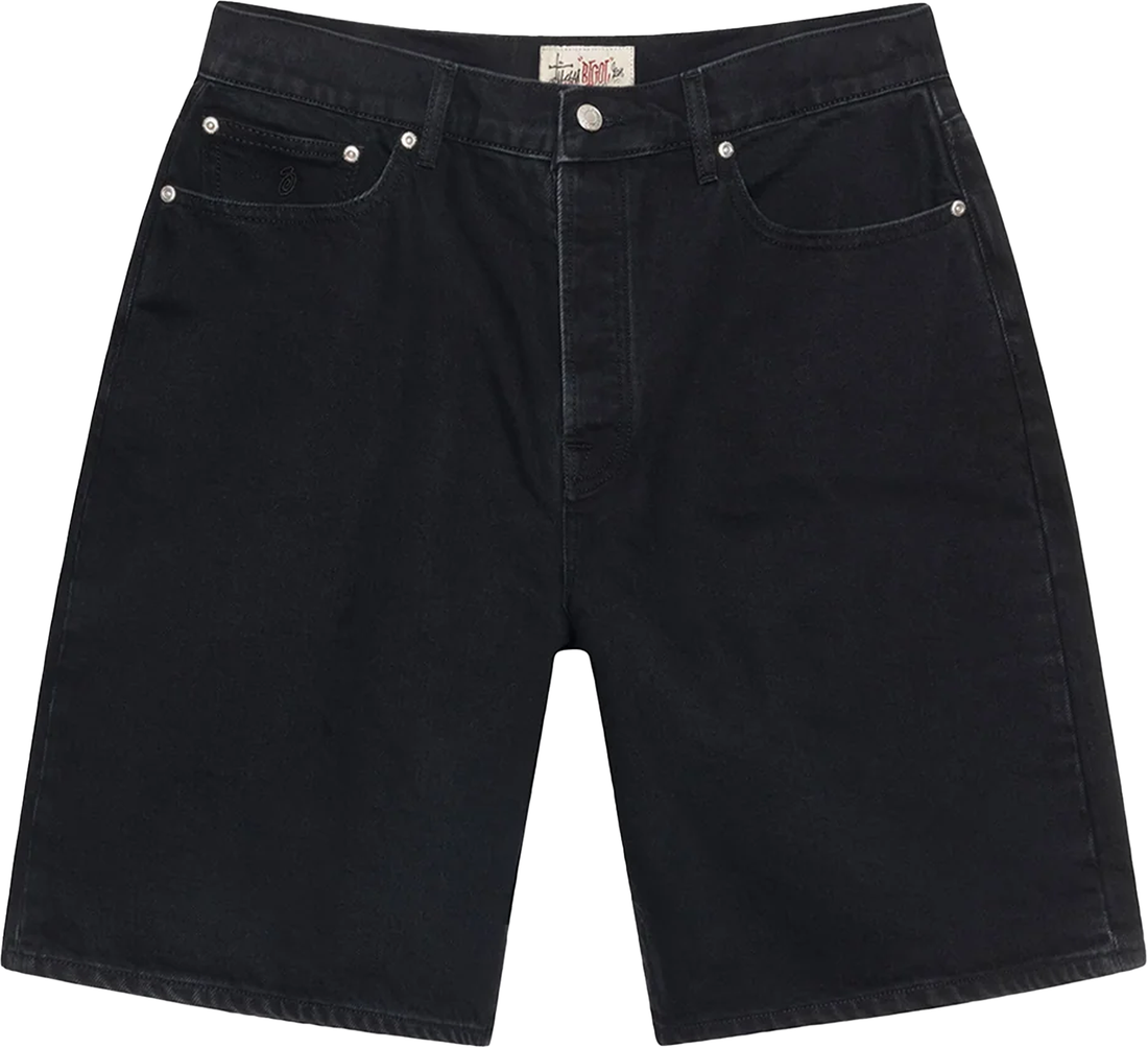 Stussy Big Ol' Short Denim Black