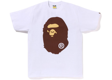 Bape Pigment Big Ape Head Tee White
