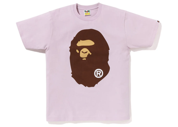 Bape Pigment Big Ape Head Tee - Pink
