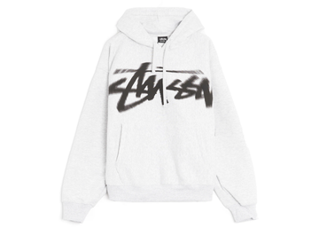 Stussy Dizzy Stock Hoodie Gray