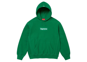 Supreme Box Logo Hooded Sweatshirt (FW24) Green