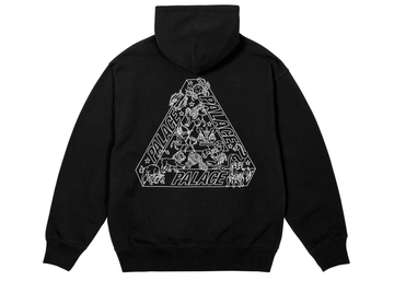 Palace Zodiac Tri-Ferg Hood Black