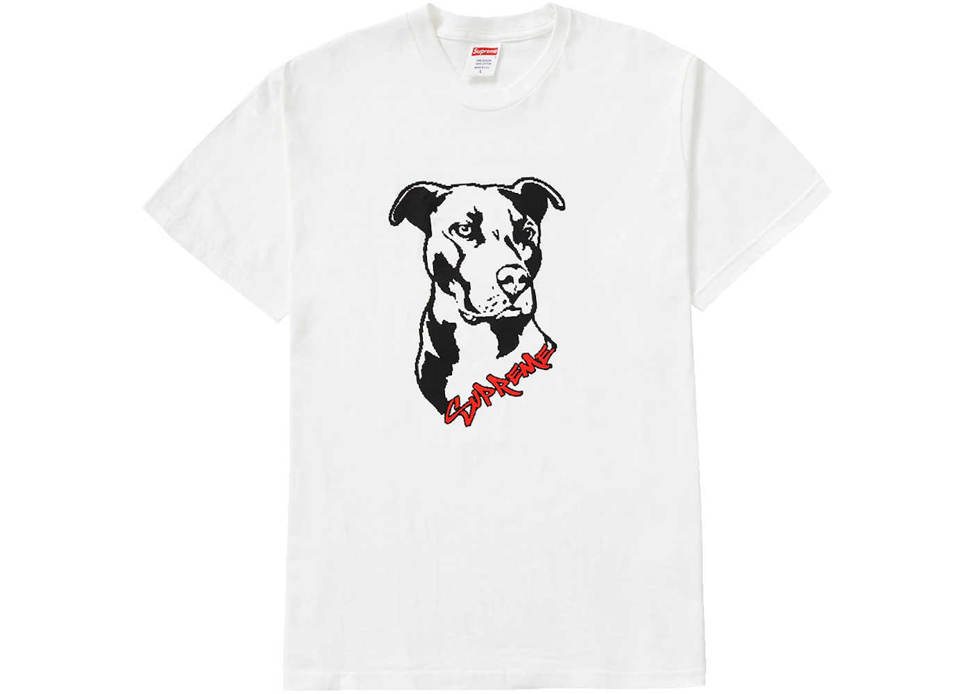 Pitbull Tee Supreme (White) – DripClub