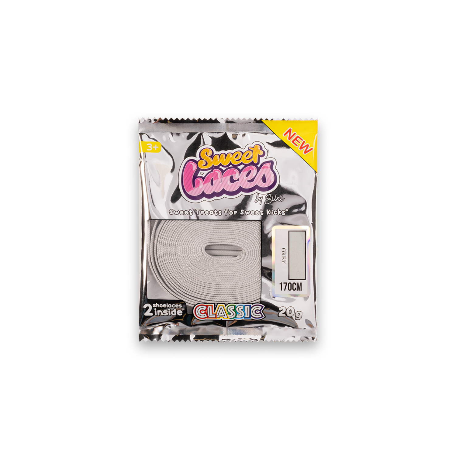 Sweetlaces Classic - Grey