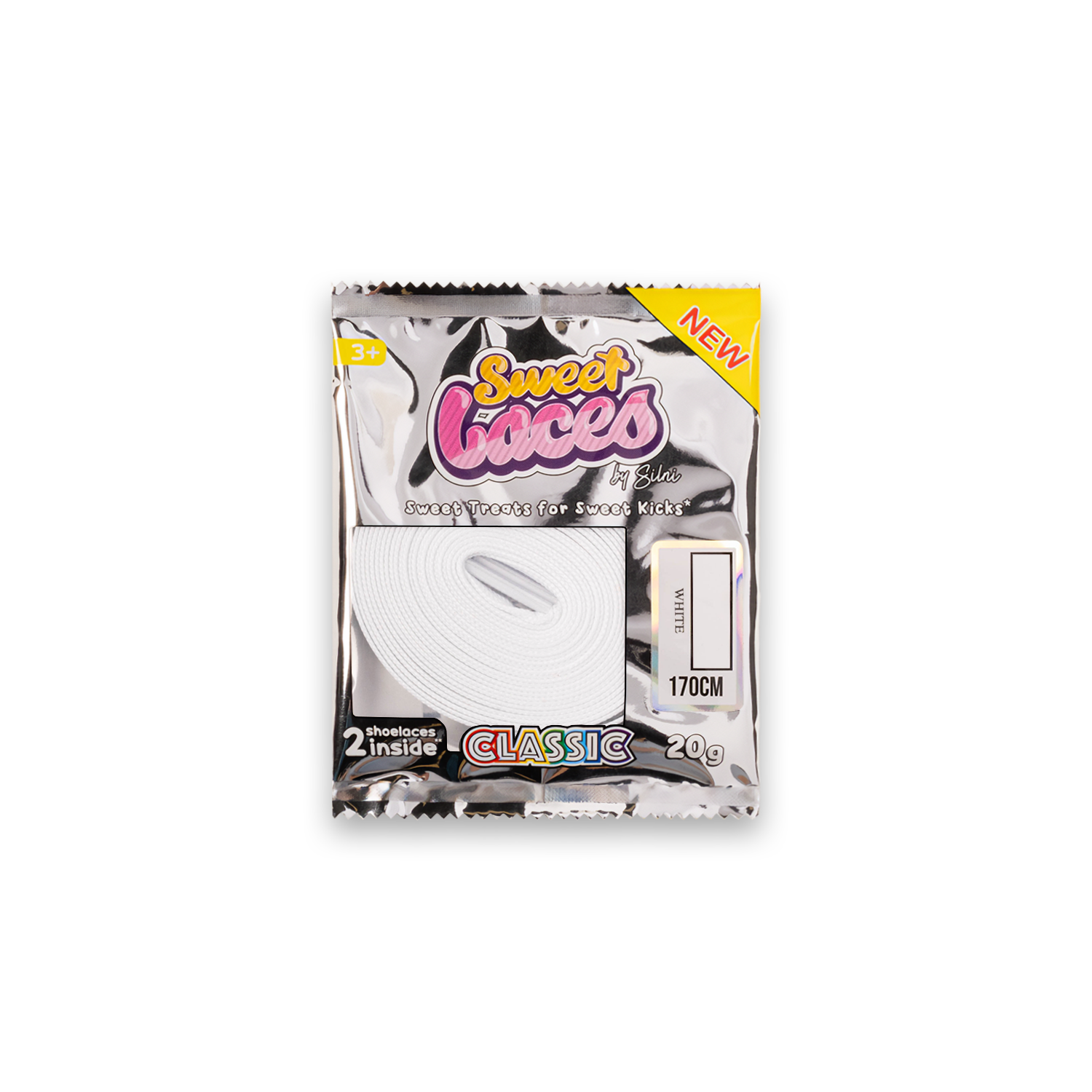 Sweetlaces Classic - White