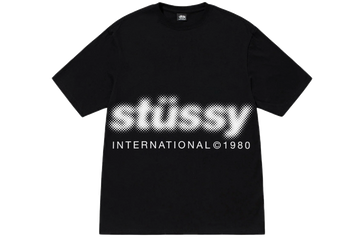 Stussy Blur T-Shirt Black