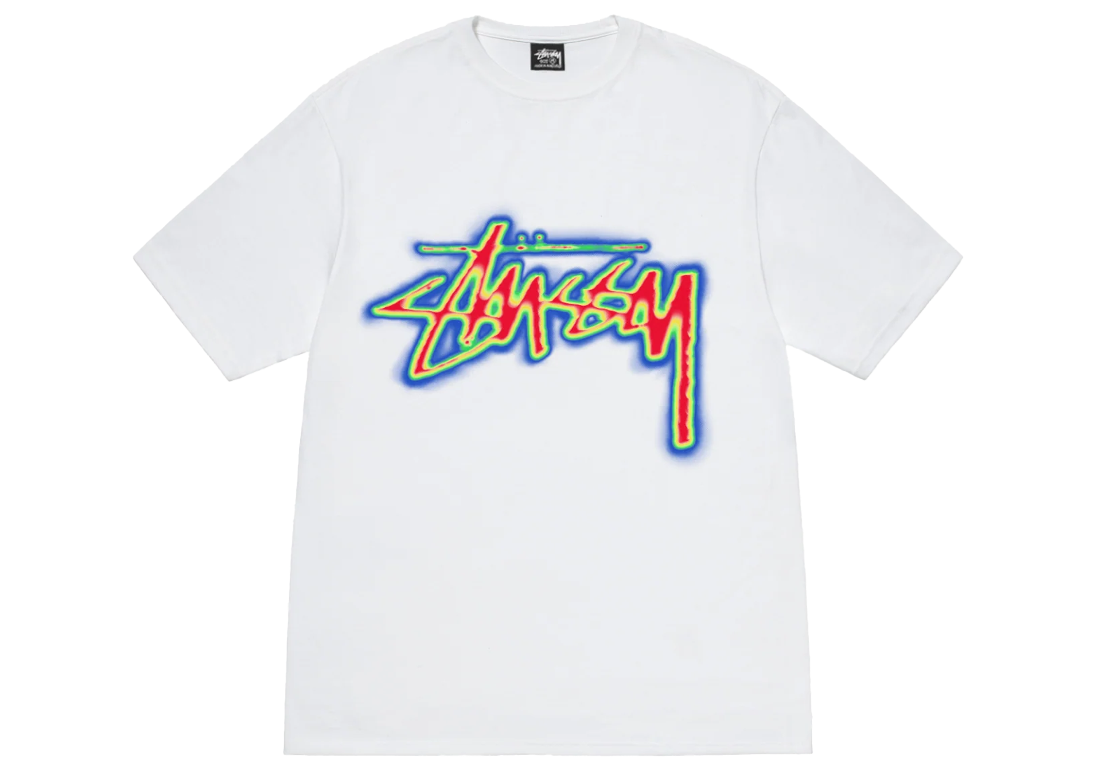 Stussy Thermal Stock Tee White