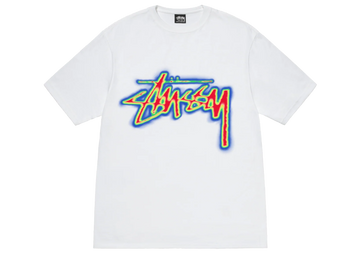 Stussy Thermal Stock Tee White