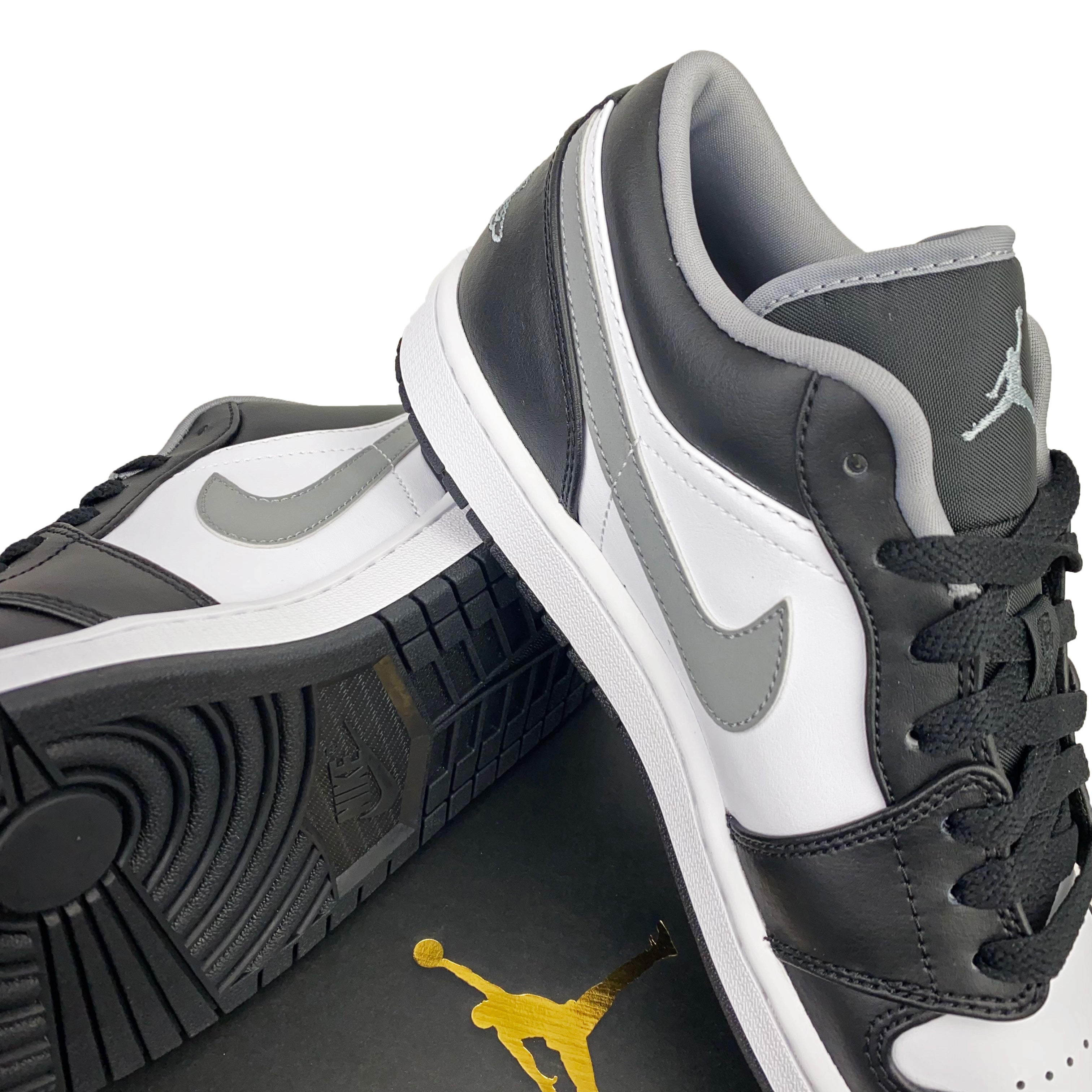 Air Jordan 1 Low 'Black White Grey'