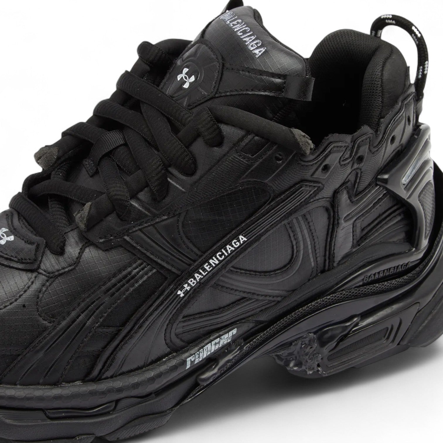 Balenciaga Runner Ripstop -  Black