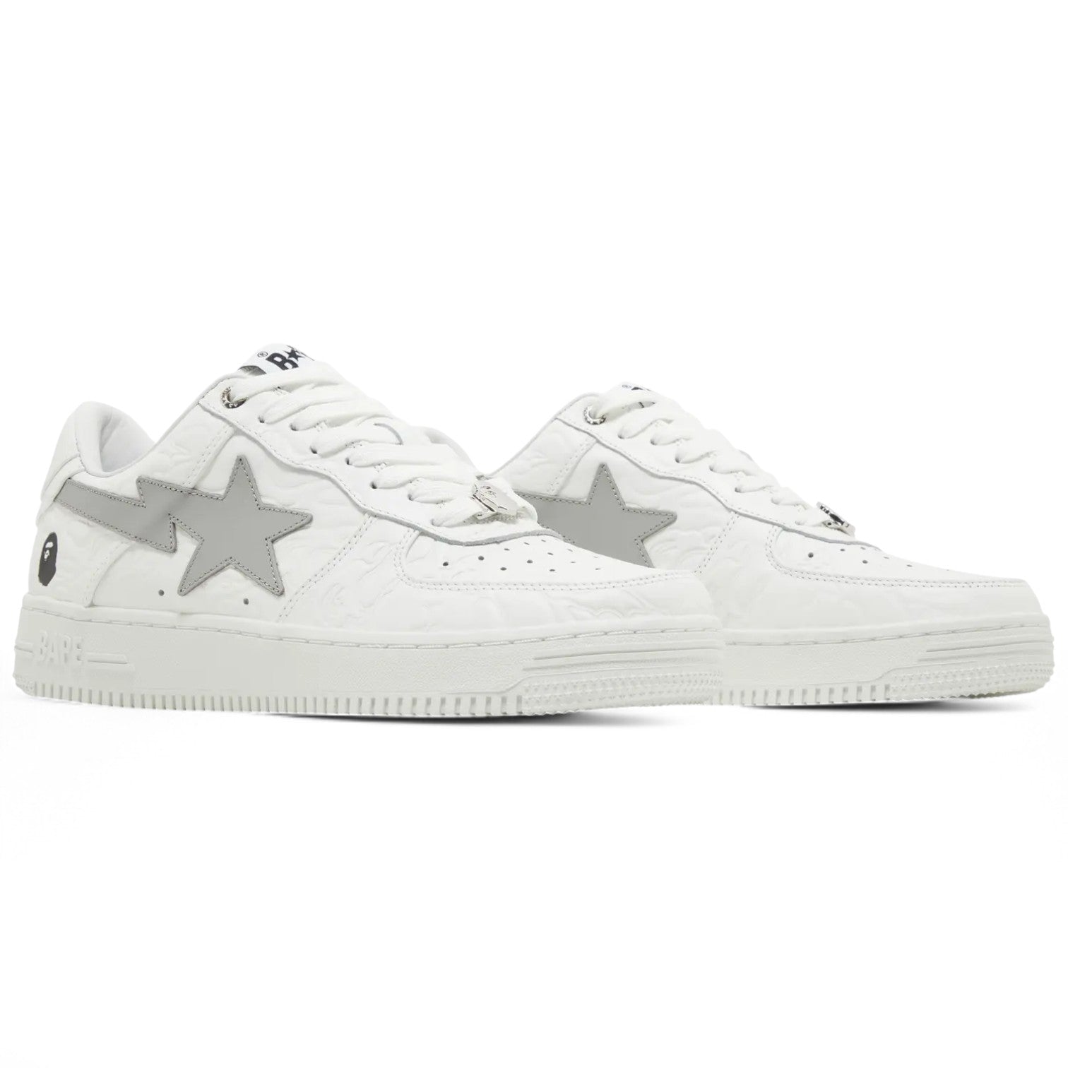 A Bathing Ape BapeSta Low 'Line Camo White'