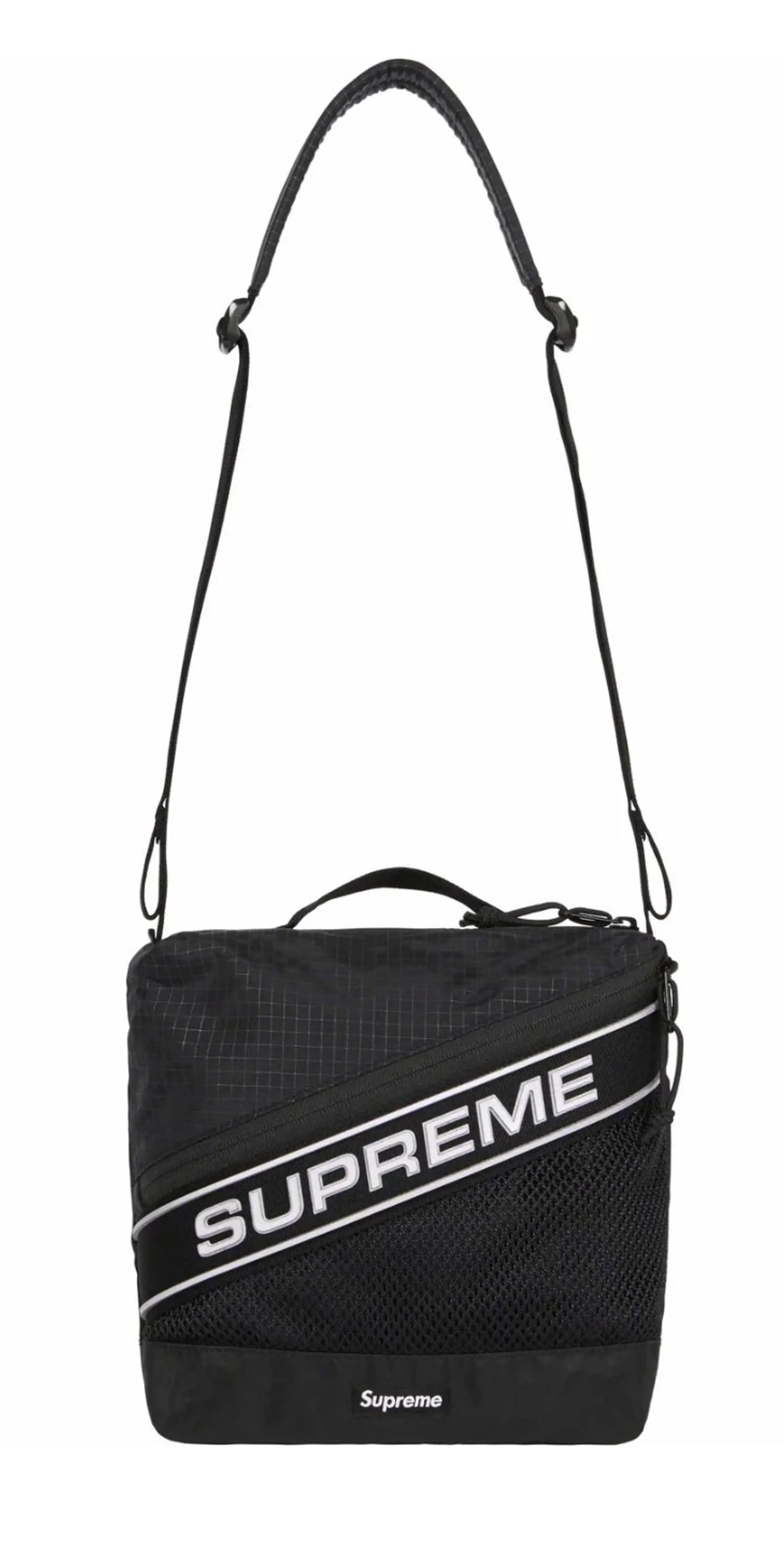 Supreme 3D Logo Shoulder Bag (Black)