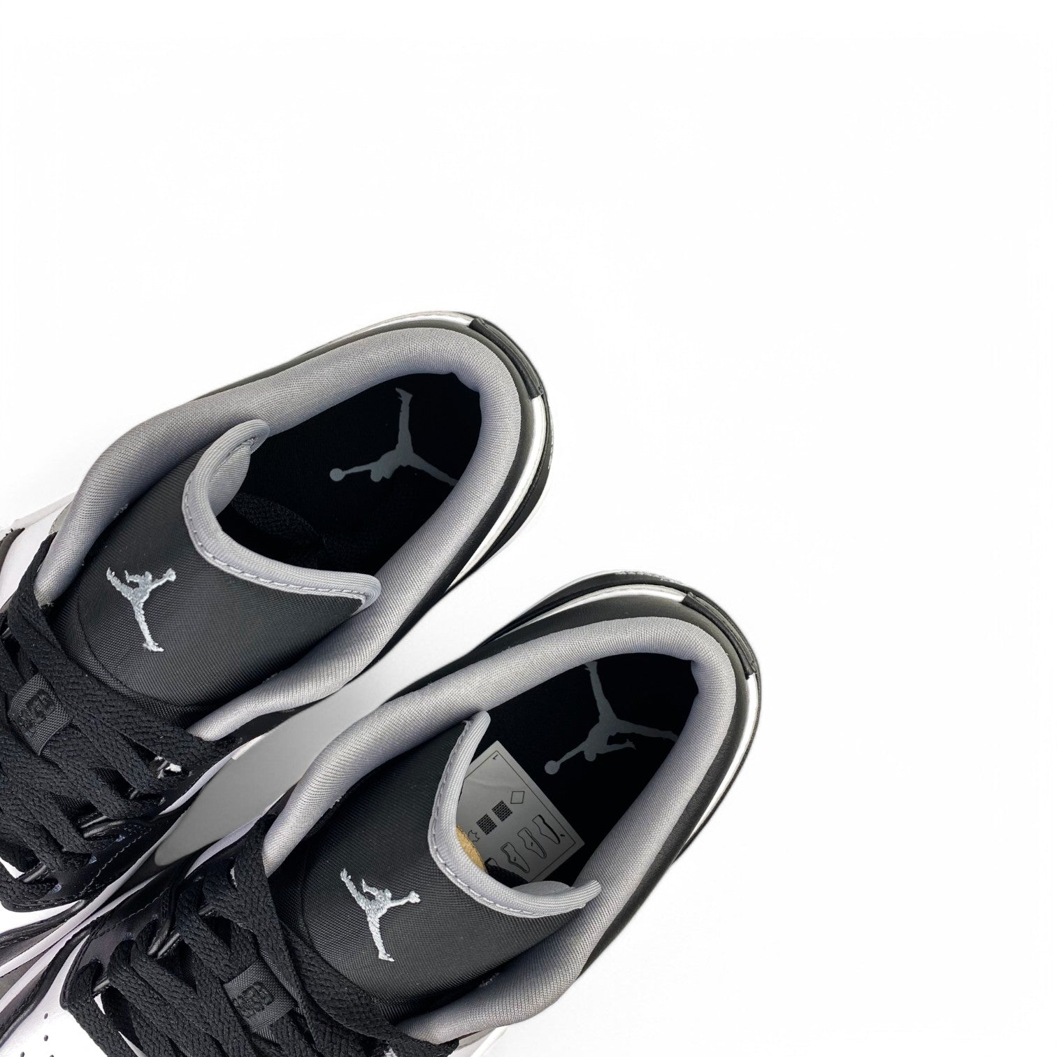 Air Jordan 1 Low 'Black White Grey'