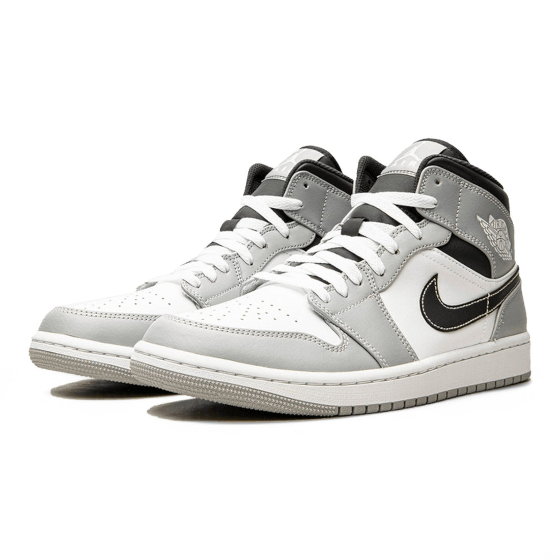 Air Jordan 1 Mid 'Light Smoke Gray Anthracite'