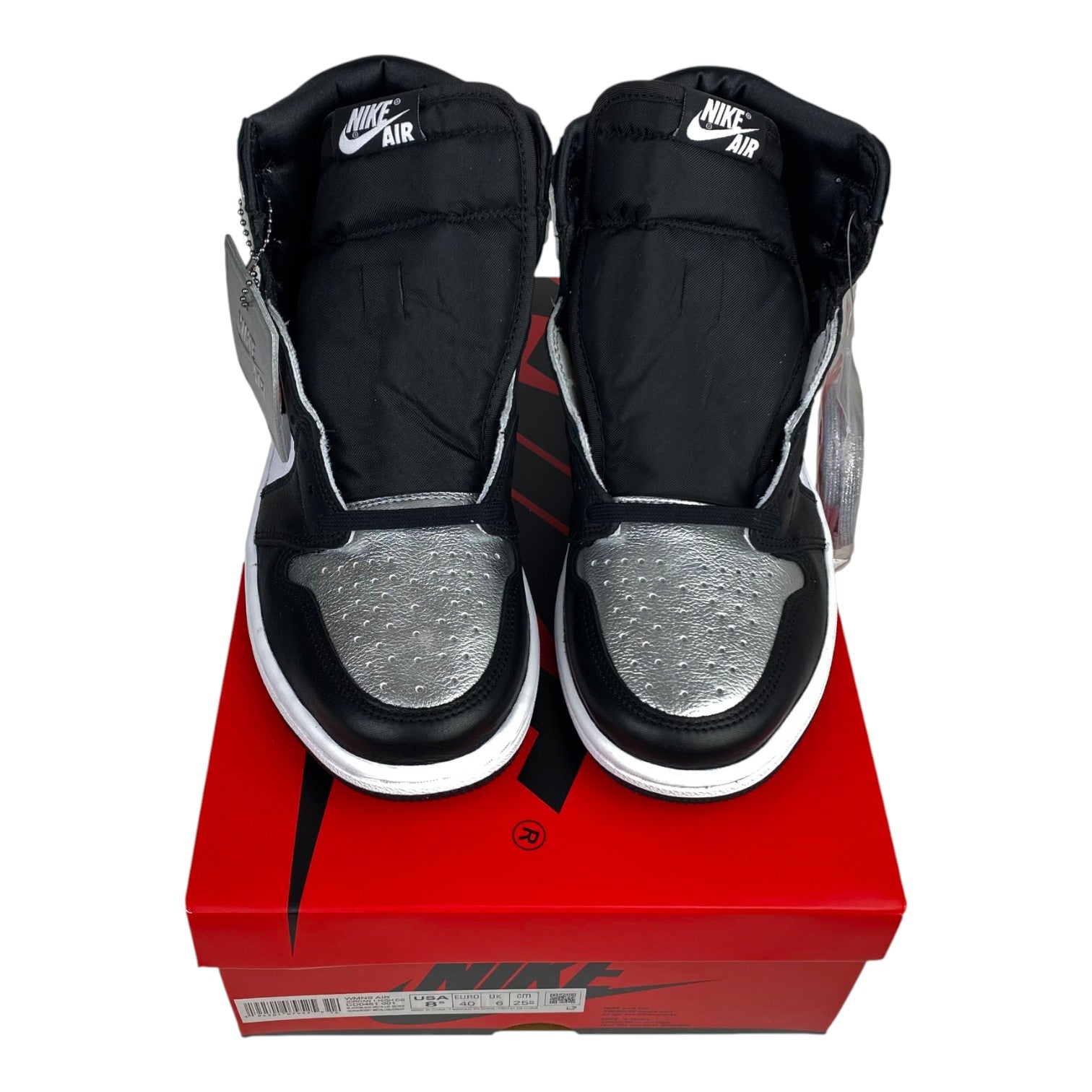 Air Jordan 1 Retro 'High Silver Toe'
