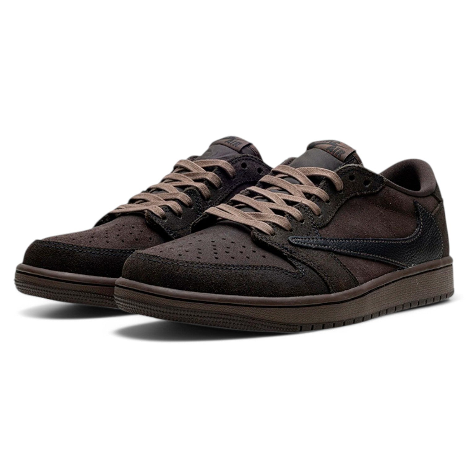 Air Jordan 1 Retro Low OG SP Travis Scott 'Velvet Brown'