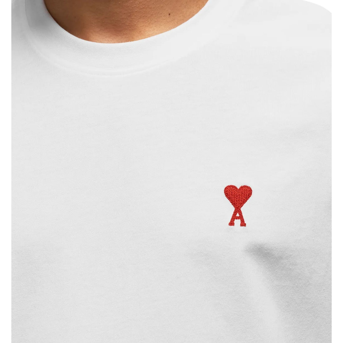 Ami Paris 'Ami De Coeur Classic Fit' T-Shirt - White