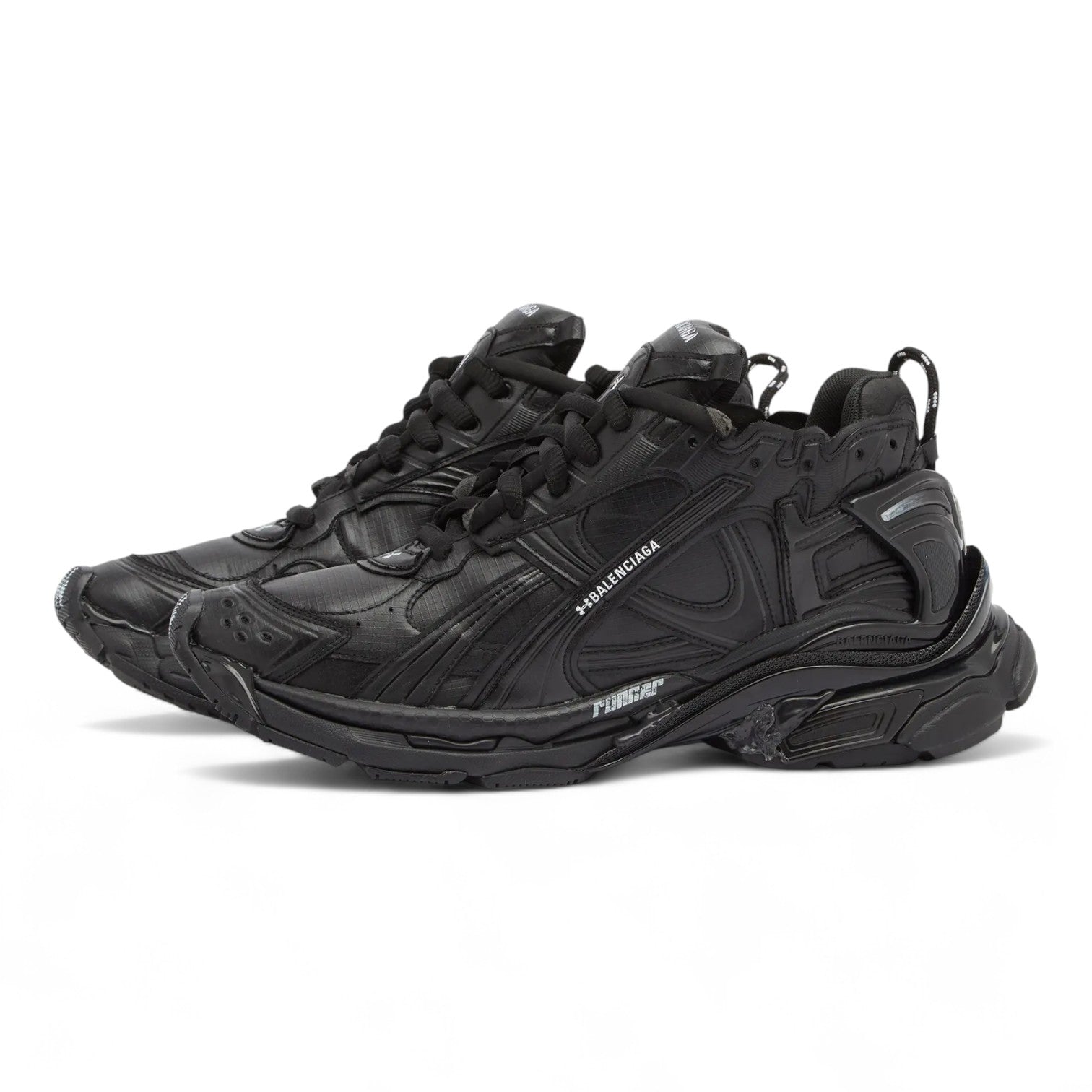 Balenciaga Runner Ripstop -  Black