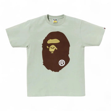 Bape Pigment Big Ape Head Tee - Mint Green