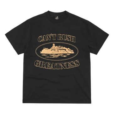 Central Cee x Corteiz Can’t Rush Greatness Tee 'Black'