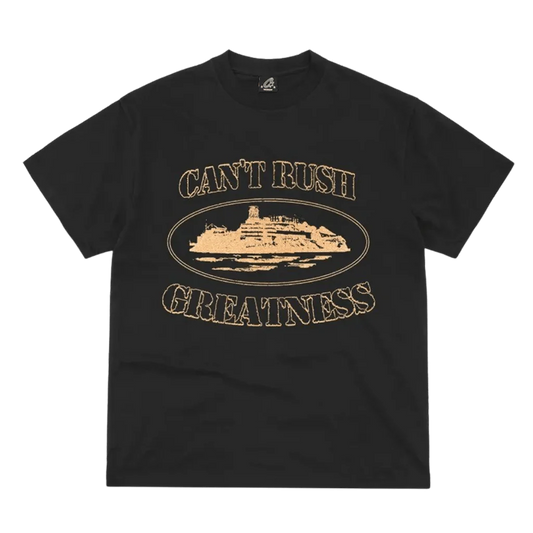 Central Cee x Corteiz Can’t Rush Greatness Tee 'Black'