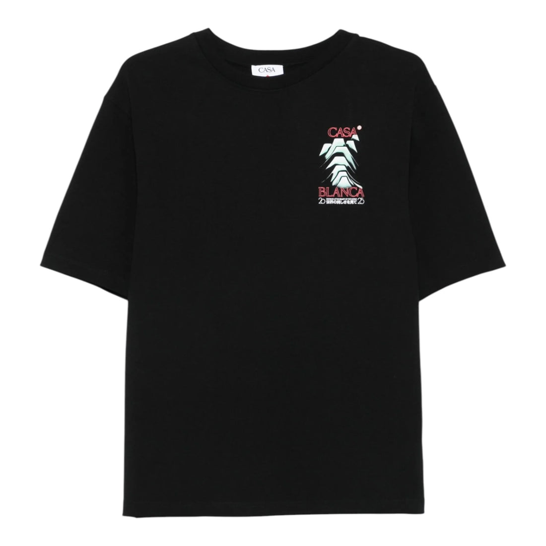 Casablanca Frosty Mountain T-Shirt - Black