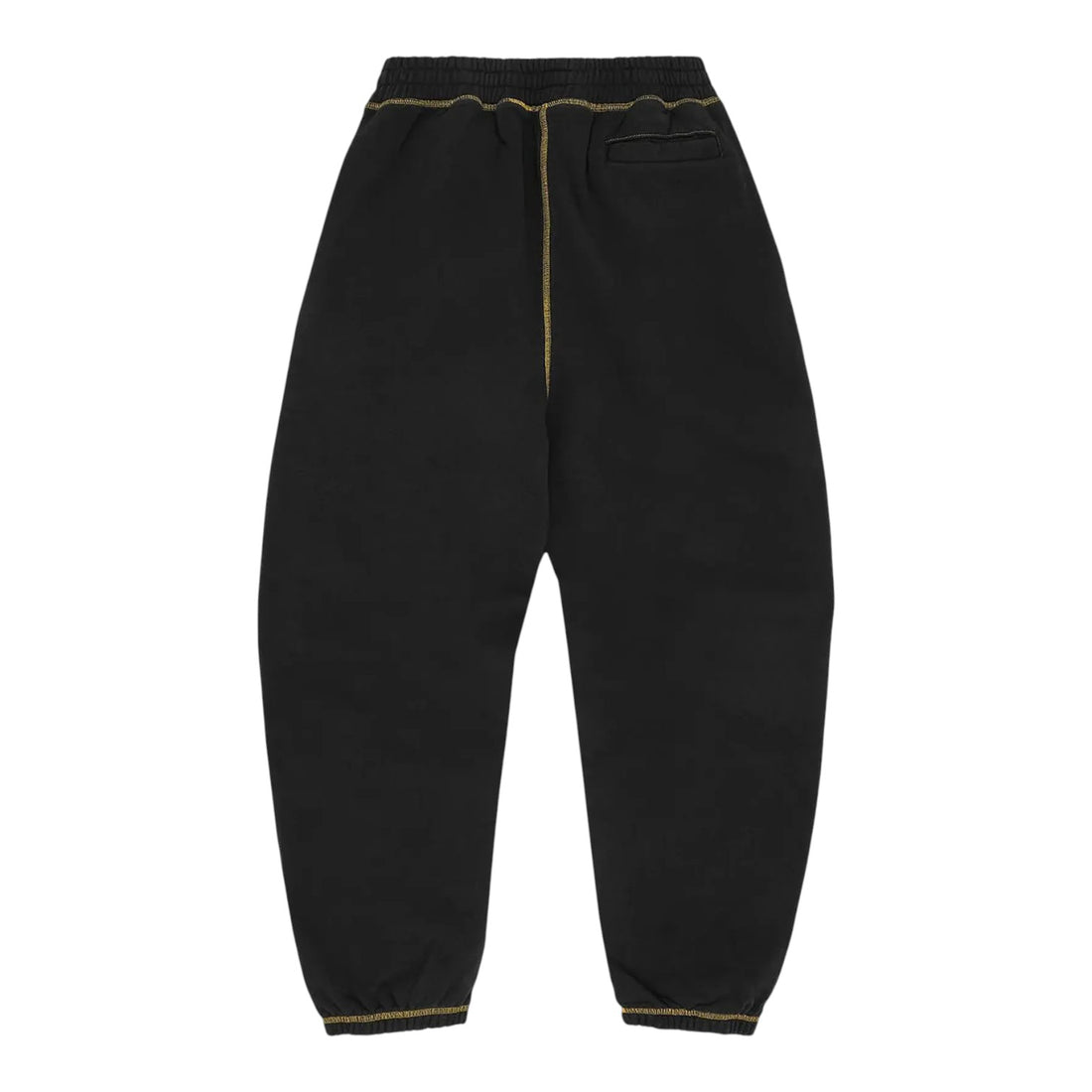 Corteiz Alcatraz Contrast Sweatpant - Black Honey Yellow