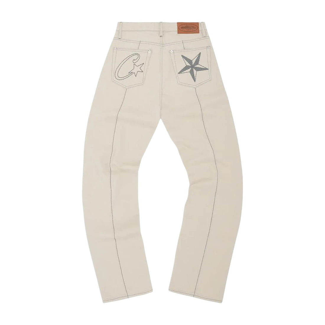 Corteiz C-Star Denim Jeans 'Natural’