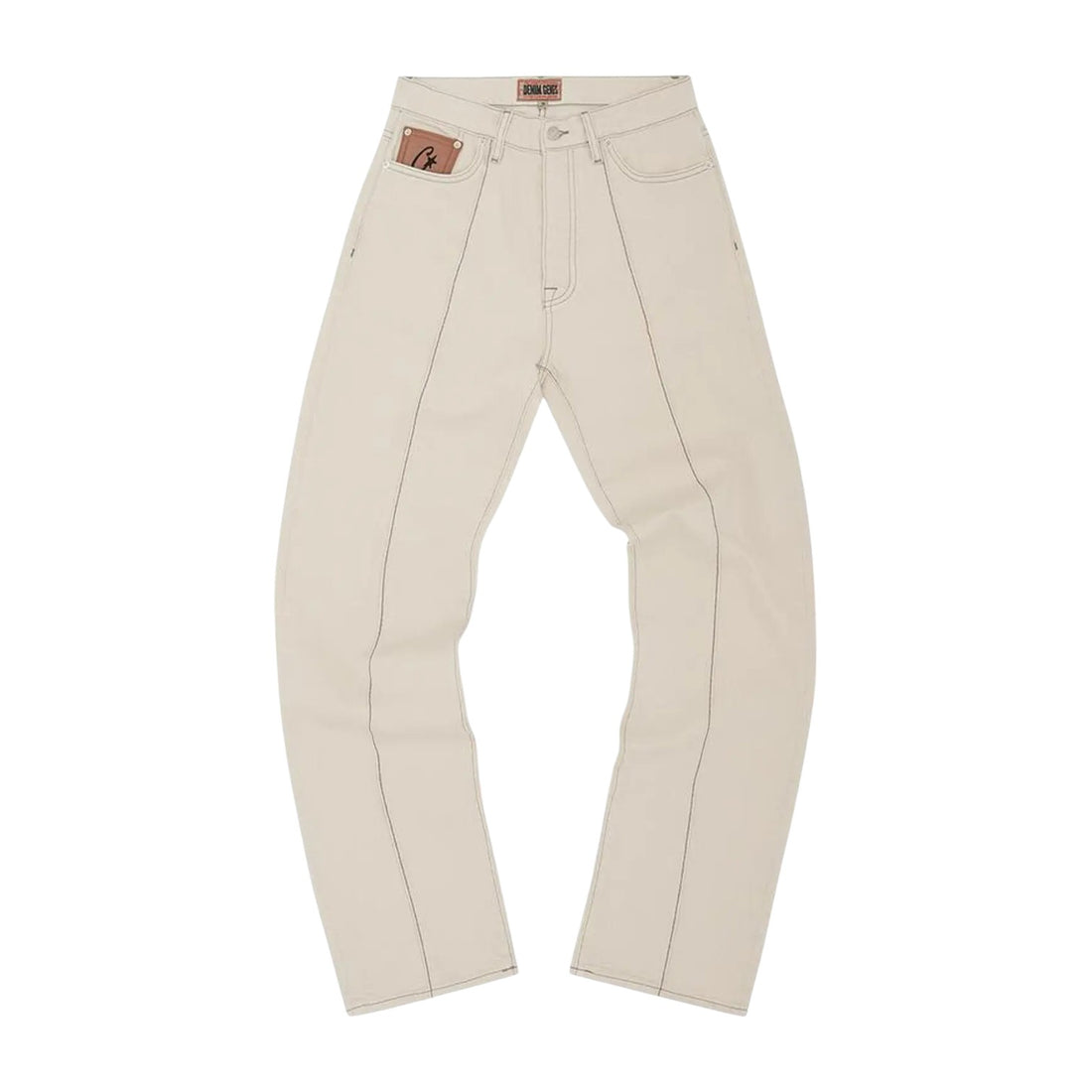 Corteiz C-Star Denim Jeans 'Natural’