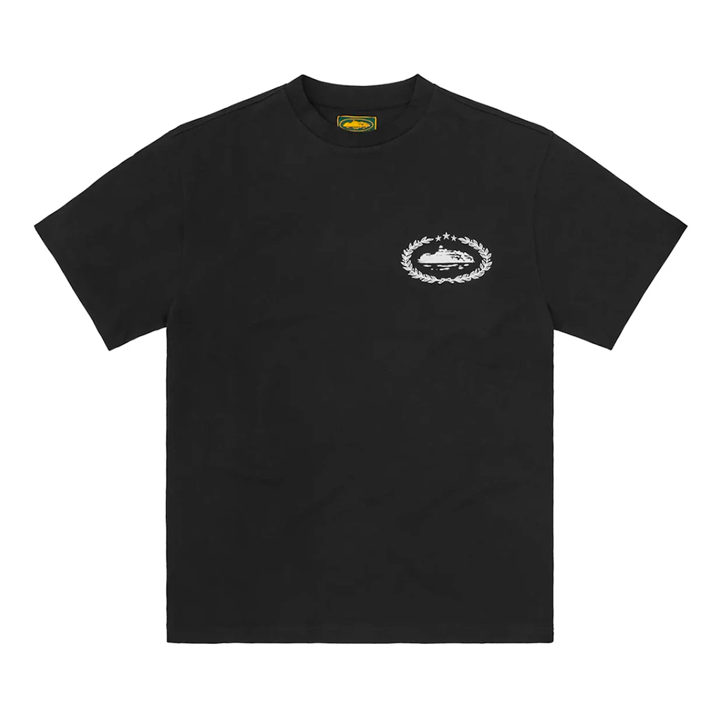 Corteiz Royale Heavyweight Tee - Black - 1