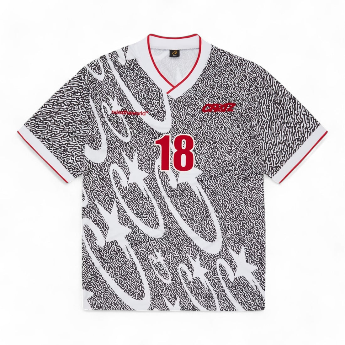 Corteiz Stellations Football Jersey Black