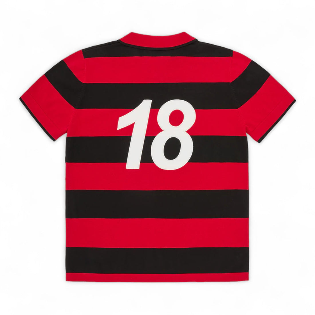Corteiz Striped Knit Jersey - Red